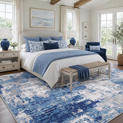 RELEANY Washable 6'x9' Abstract Area Rug - Image 8