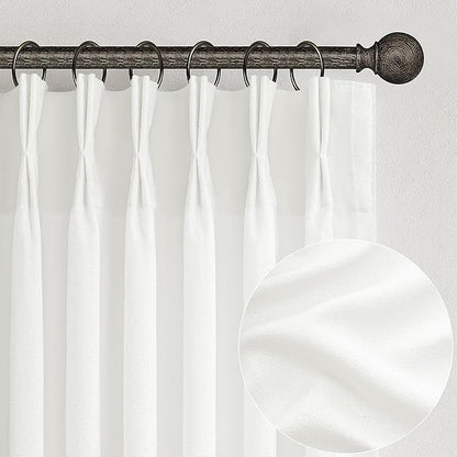 Custom Pleated Curtains & Drapes 86 Inches Long by PleatedDrapes
