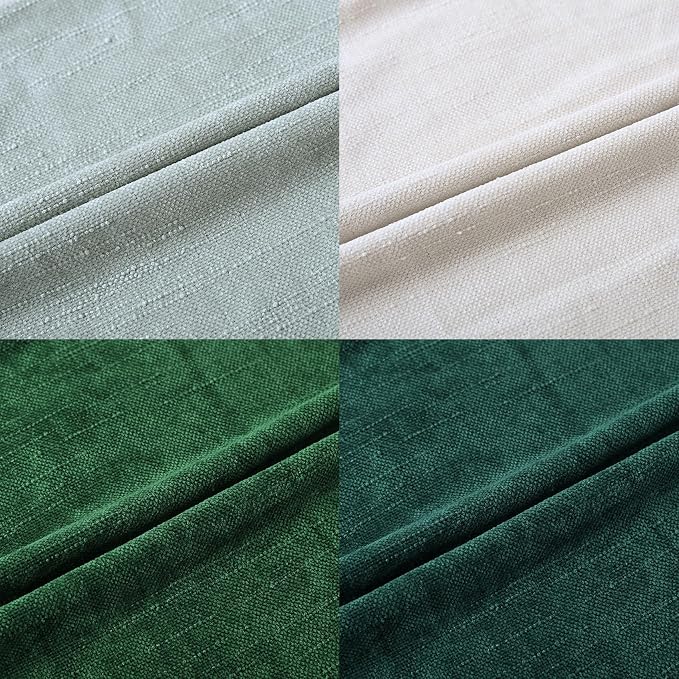 Set of 4 Soft Textured Decorative Throw Pillow Covers 20x20 Inch Cozy Farmhouse - Image 7