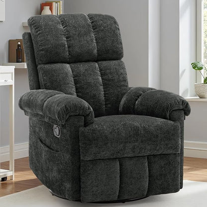 Korser Recliner Chair, Swivel Rocker Recliner Chair by KORSER