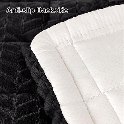 Smiry Couch Cover for Dogs, Non Slip Fuzzy Pet Sofa Arm Covers Washable | Sofa - Image 6
