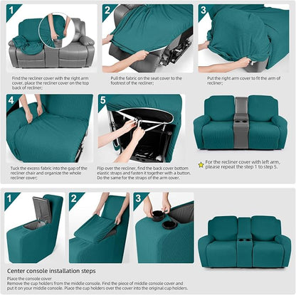 TAOCOCO Loveseat Recliner Cover - Image 6