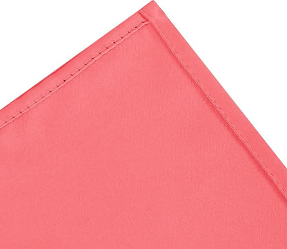 Coral Thermal Blackout Curtains/42 x 72 Inch/Set of 2 Panels Room Darkening - Image 6