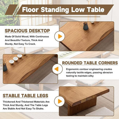 Wooden Japanese Floor Table - Image 5