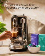 ROSSO CAFFÈ 120 Espresso Coffee Pods for Nespresso Original Machines - Value Intense Pack of Rich and Bold Capsules, 3 Premium Dark Roasts Flavors (Intensity 9-12)