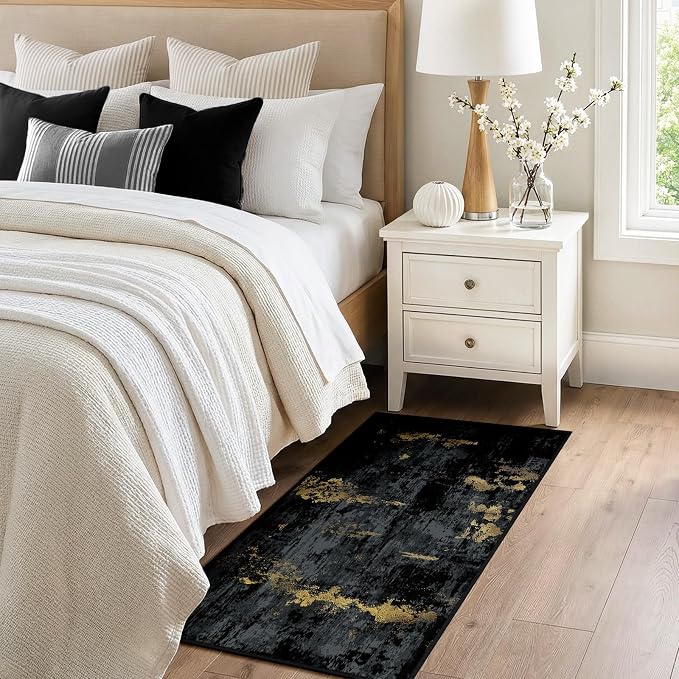 RELEANY Washable 2'x4' Abstract Area Rug - Image 2