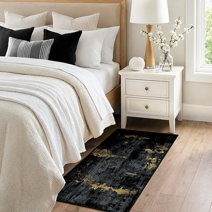 RELEANY Washable 2'x4' Abstract Area Rug - Image 2