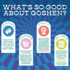 Goshen Coffee Roasters Whole Bean Old School Tattoo House Blend | Medium Roast, Brewed or Espresso | Award-Winning, Natural and Washed | Caramel, Nutty, Orange Flavors | 2 Lb Bag