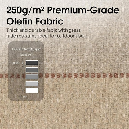 Rocking Chair Cushions with Pillow, Waterproof and Fade-Resistant Thicken - Image 5