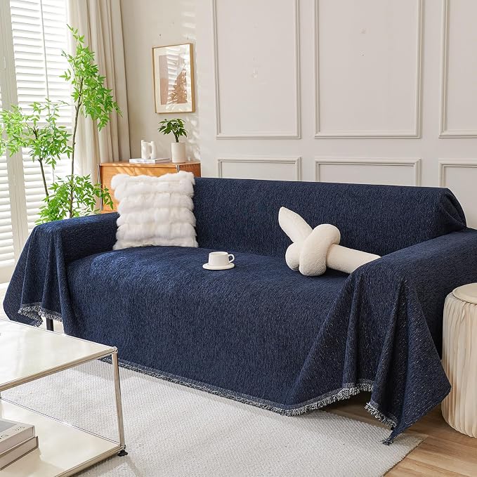 DREAMINGO Sofa Covers Washable Thick Chenille Couch Cover by DREAMINGO