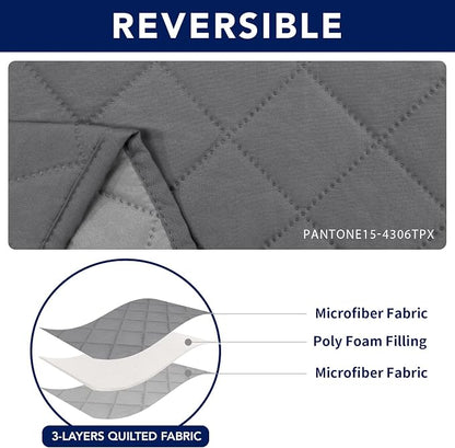 PureFit Water Resistant Reversible Sofa Covers - Image 5