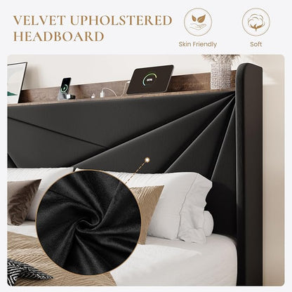 SHA CERLIN King Size Bed Frame - Image 5