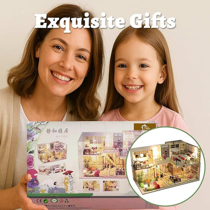 Flever Dollhouse Miniature DIY House Kit - Image 8