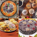 Thanksgiving Icing Piping Tips frosting kit Cake Decorating Tools disposable and Reusable Piping Bags Couplers Kit