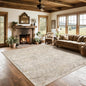 8x10 Washable Area Rugs for Living Room, Dining Room- Morocco Camel | Boho by Srugn