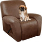 ANARACHON Recliner Chair Covers Leather Like, 4 Pieces Recliner Cover, by ANARACHON