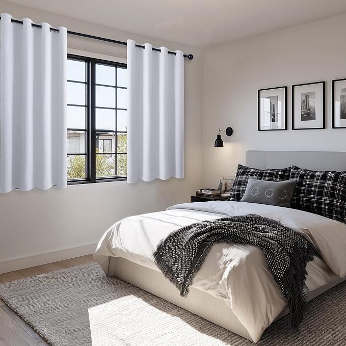Blackout Curtains for Bedroom, 2 Panels, Energy Saving, Window Curtains - Image 6