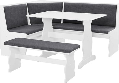 Linon Lucy Charcoal Nook by Linon