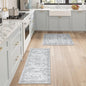 Kitchen Rugs Sets of 2, 2x3 2x4 Rug Runner, Dining Room, Soft Runner Rug by Restydon