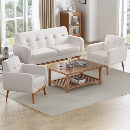 HUIMO Sofa Couch, Mid Century Modern Sofa - Image 6