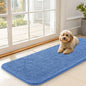 OLANLY Dog Door Mat for Muddy Paws 47x17, Super Absorbent Chenille Mud Mat | by OLANLY