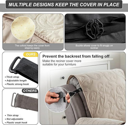 100% Waterproof Recliner Chair Cover, Recliner Chair Covers - Image 6