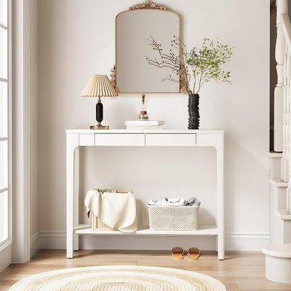 AQIMUELE Wood Console Table - Image 5