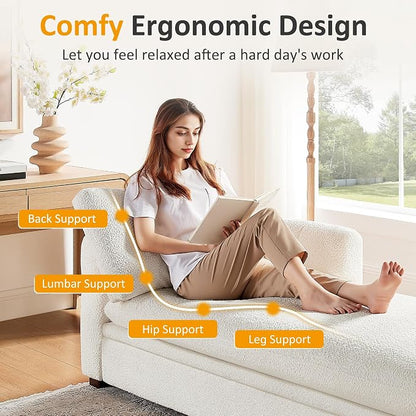 VANOMi 70.47'' Oversized Chaise Lounge Chair Indoor - Image 5