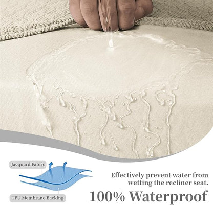 100% Waterproof Sectional Recliner Couch Covers - Image 4