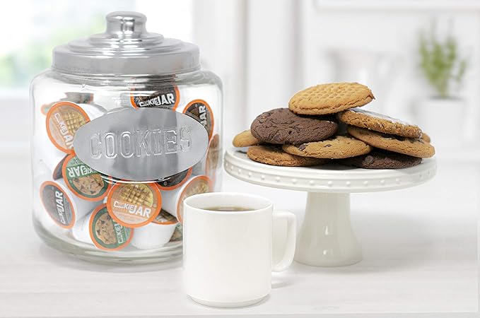 Cookie Jar Peanut Butter Flavored Coffee Pods for Keurig K Cup Brewers, 40 Count – Delicious Peanut Butter Flavor in Every Cup, Great for a Nutty Coffee Treat