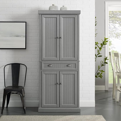 Crosley Furniture Seaside Coastal Pantry Storage Cabinet - Image 7