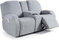 Ruaozz Loveseat Recliner Covers by RuaozzFurnitureCovers