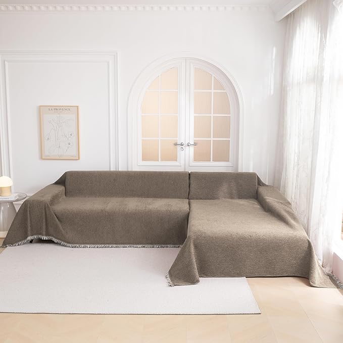 MYSKY HOME Oversized Sofa Covers Couch Covers - Image 5