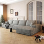 136" Sectional Couches for Living Room Cloud Couch Sofa by AWarmHomeForYou