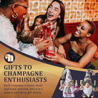 Champagne Gnomes Christmas Decorations for Home Party Gnomes Figurines Wine Bar Decor Gnomes Gifts for Women Champagne Birthday Wedding Party Decorations