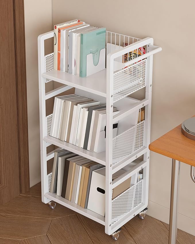 UMDONX Heavy-Duty Double-Sided Book Cart by UMDONXBuyNow