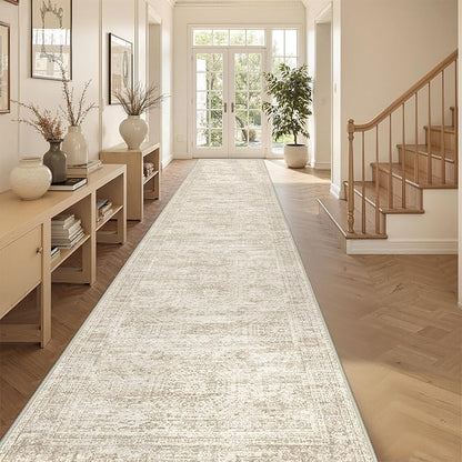 3x14 Runner Rug Non Slip, Washable Hallway Runner Rug, Living Room, Extra Long - Image 5