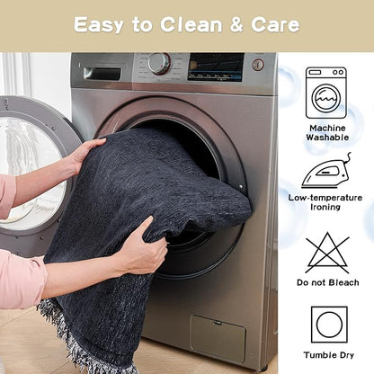 MYSKY HOME Couch Cover for Dogs, Washable Couch Covers for 3 Cushion Couch Sofa - Image 5