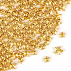Gold Star Sprinkles for Cake Decorating, Edible Star Sugar Candy, Mix Size, Baking For Cupcakes, Decorating, Cookies, Donuts, Wedding Party, Holiday, 150g/5.29oz