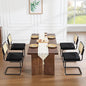 Zesthouse Natural Rattan Dining Chairs Set of 4, Modern Dining Room Chairs by Zesthouse