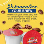 Café Aroma Espresso Capsules, Espresso Pods, Compatible With Nespresso Original Machines, Authentic Cuban Style Coffee, 4 Pack (40 Count)