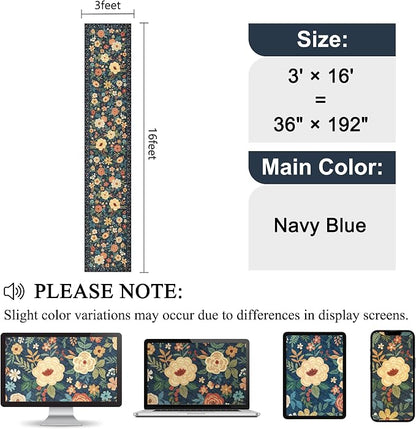 DUKINO 3x16 Runner Rug for Hallway, Non Slip Long Washable Rug, Low Pile - Image 2