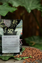 512 Coffee – Specialty Naturally Decaffeinated Whole Bean, Medium Roast – East Side DECAF – Freshly Hand-Roasted, Specialty Arabica, Premium Small Batch