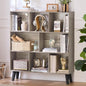 LEYAOYAO 8 Cube Bookshelf, 3 Tier Bookcase by LEYAOYAO-Findtheshiningpointofyourideallife%EF%BC%81