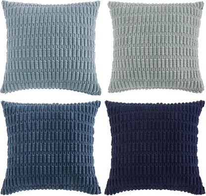 Fancy Homi 4 Packs Decorative Throw Pillow Covers - Image 8