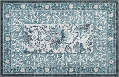 GarveeHome Mist Blue 2x3 Door Mat Indoor Rugs - Image 5