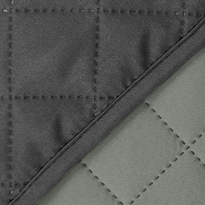 Reversible Couch Cover for 3 Cushion, Dark Grey | Couch Cover for Sofa - Image 8