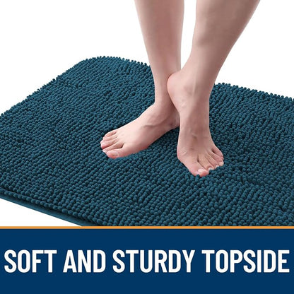 OLANLY Dog Door Mat for Muddy Paws 47x17, Super Absorbent Chenille Mud Mat | - Image 4