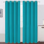 Teal/Turquoise Kids Blackout Curtains by Lemomo