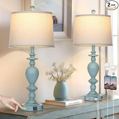 Cinkeda 27.5" Coastal Table Lamp by Cinkeda